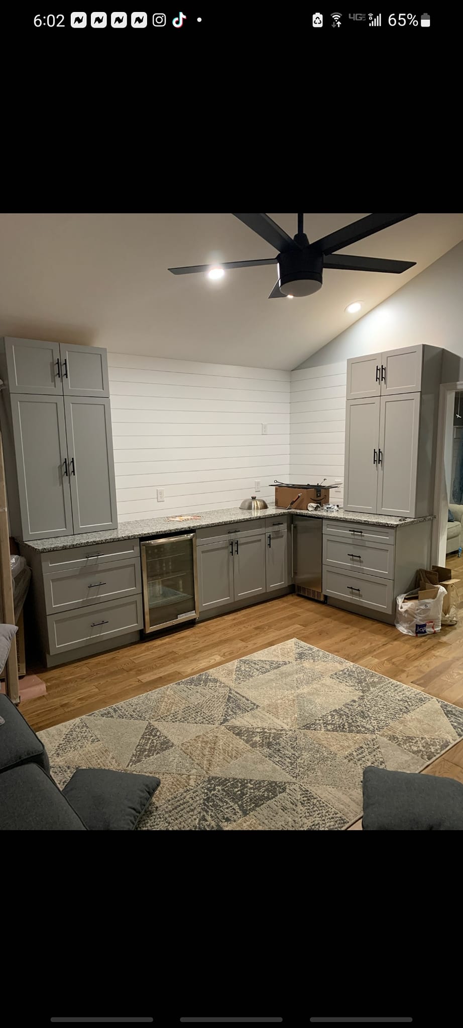 Roof replacement with new architectural shingles