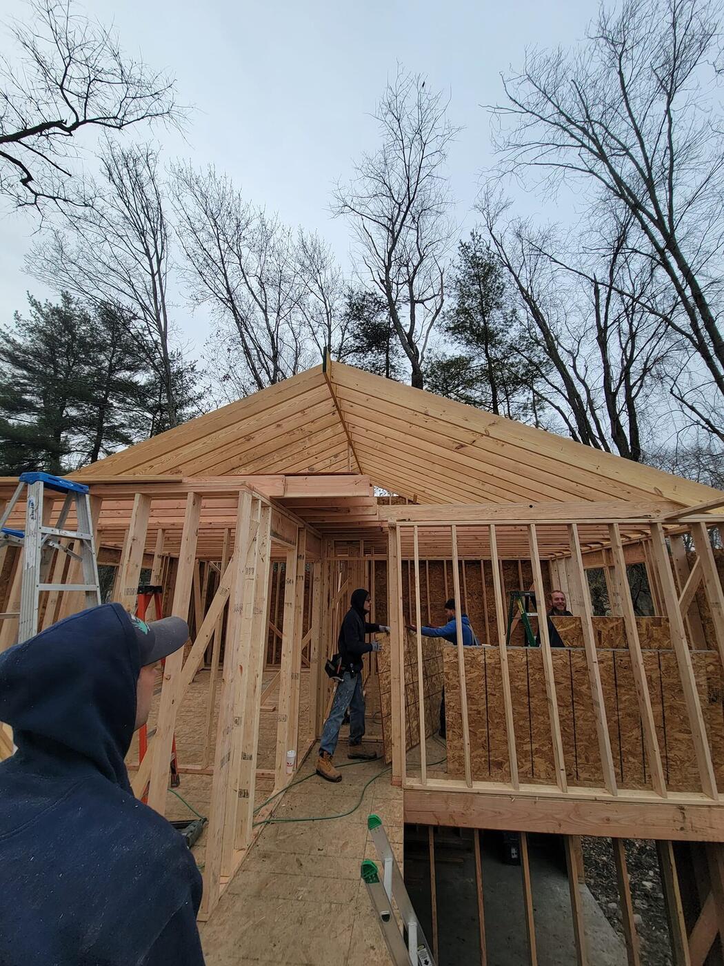 Renovation work in progress