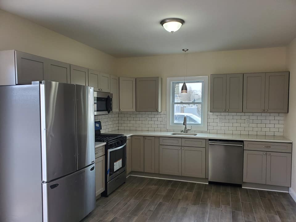 Modern kitchen renovation